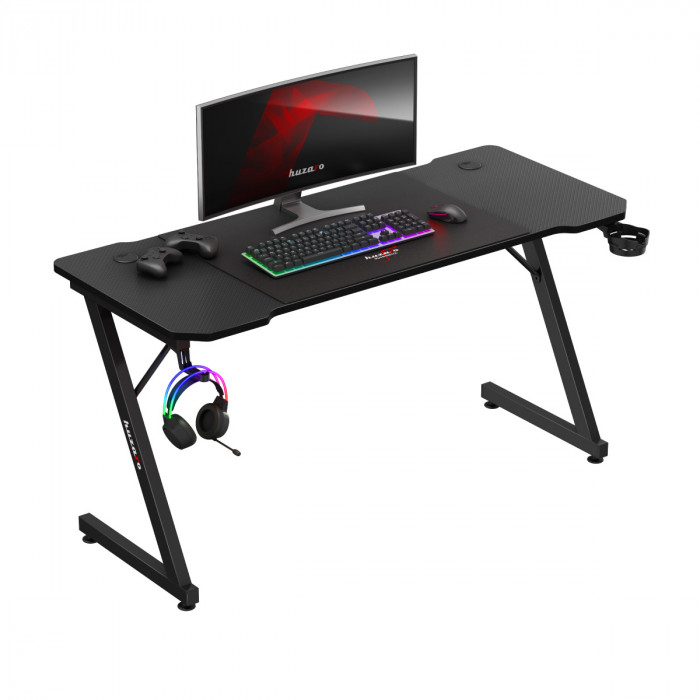 Huzaro Hero 3.3 Black gaming desk