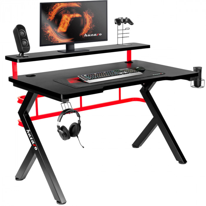 Huzaro Hero 5.0 Red Gaming Desk