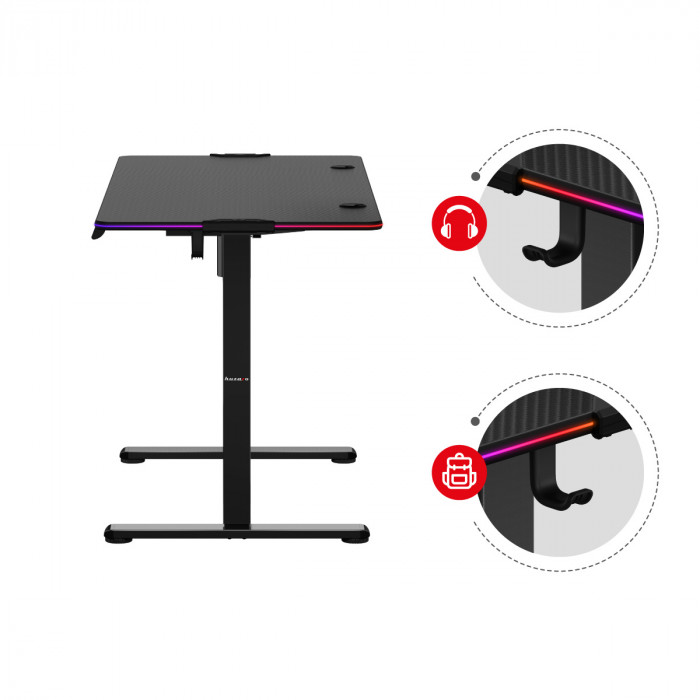 Huzaro Hero 8.2 RGB Electric Desk Brackets