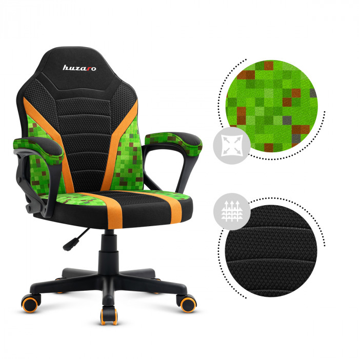 Right profile of the gaming chair for a child