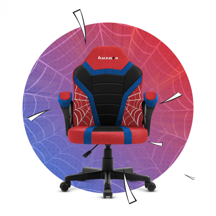 Gaming chair with superhero design