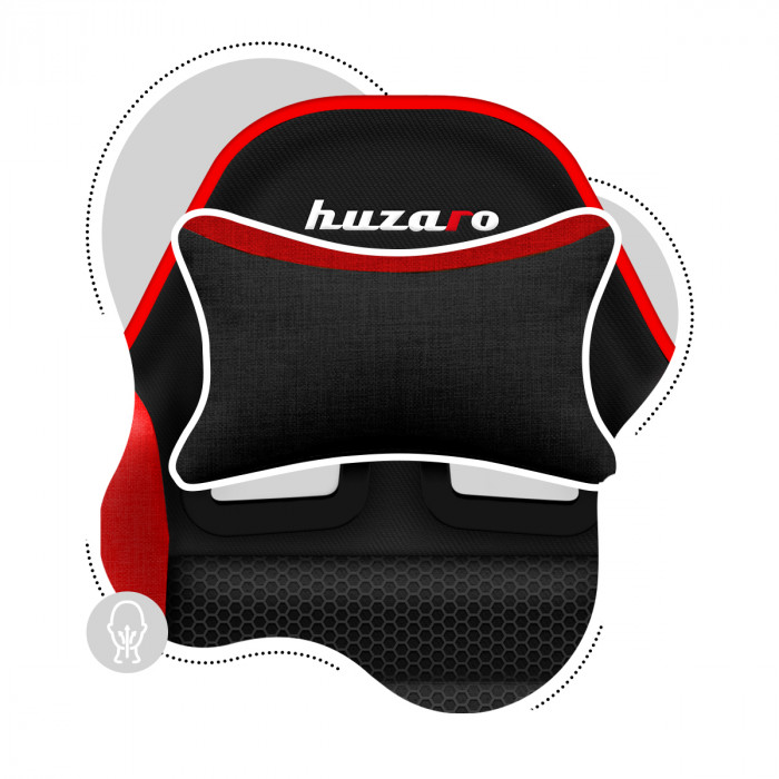 Huzaro Ranger 6.0 Red chair neck cushion