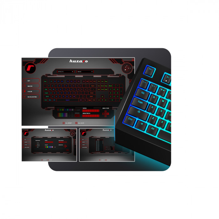 Huzaro Rocket 4.0 gaming keyboard controller