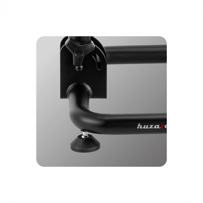 Handlebar stand with non-slip rubber feet