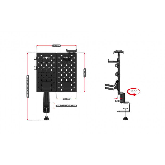 Sync 3.0 organizational wall dimensions