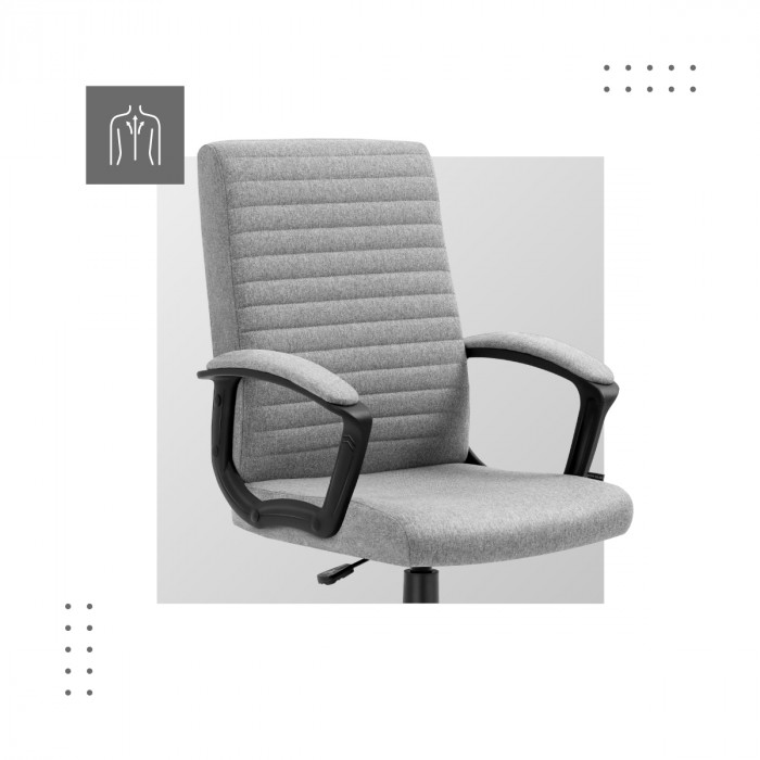 Ergonomic frame in Boss 2.5 Grey chair