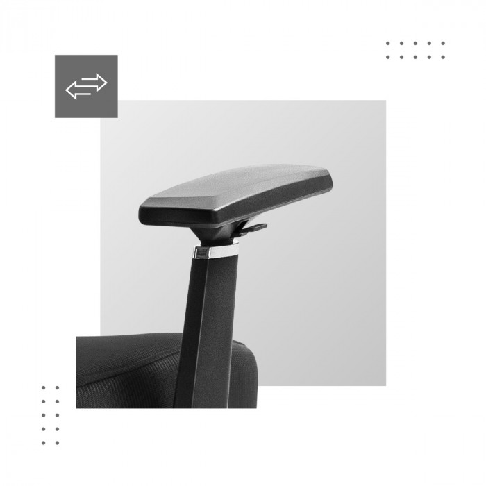 Expert 4.6 adjustable armrests