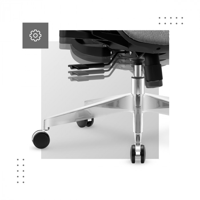 Tilt mechanism in Mark Adler Expert 8.5 office chair