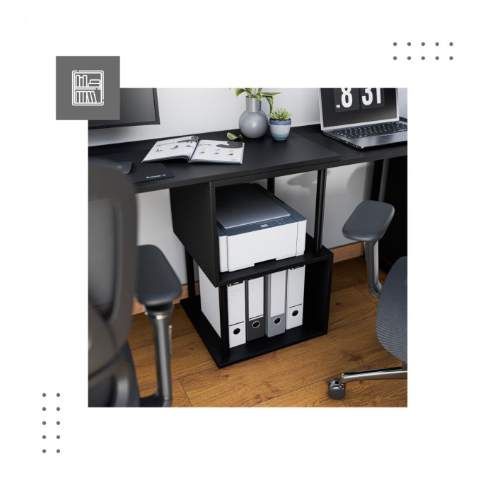 Leader 5.8 desk with shelf