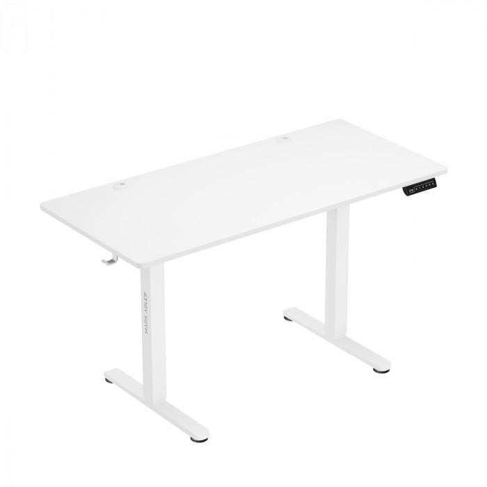 Left side of Mark Adler Leader 7.0 White electric desk