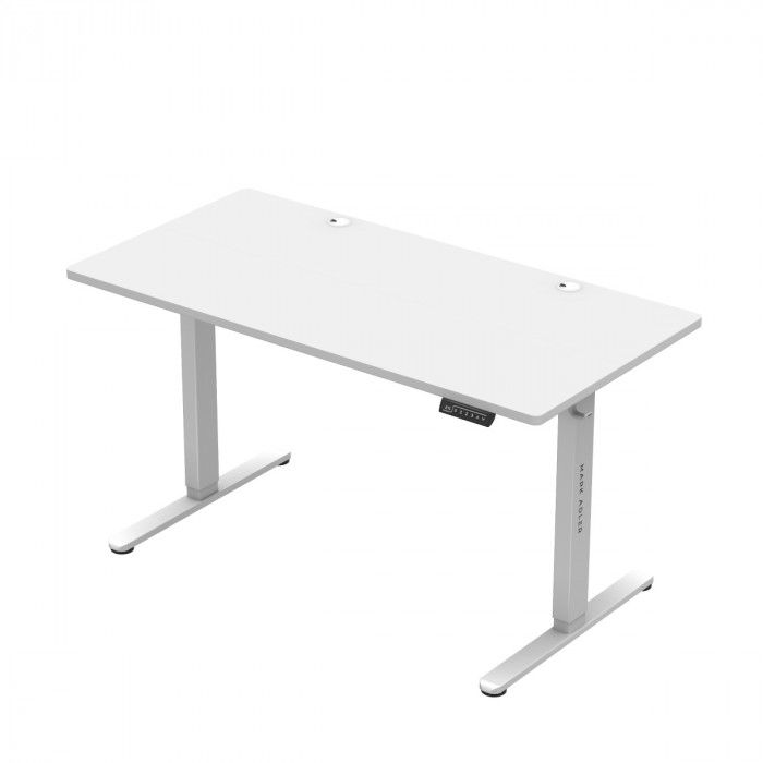 Electric desk 140 x 70 cm Mark Adler Leader 7.4 White