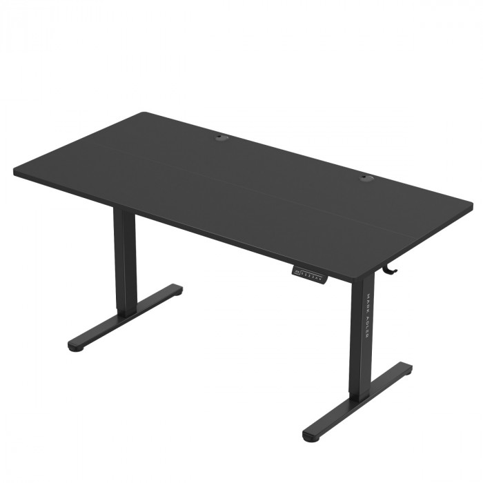 Electric desk 160 x 80 cm Mark Adler Leader 7.6 Black