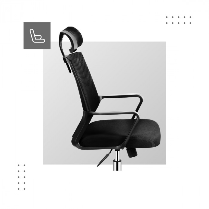 Contoured design of Manager 2.1 office chair