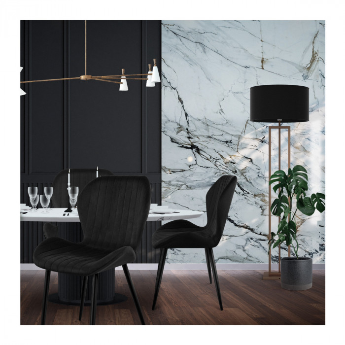 Prince 2.0 black dining chairs