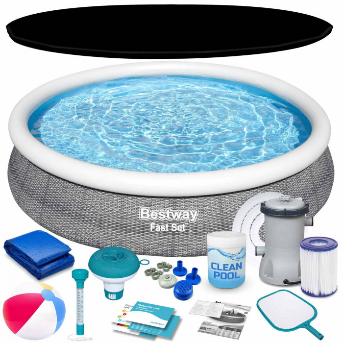 366 × 76 cm 16in1 Bestway expandable garden pool 57445.