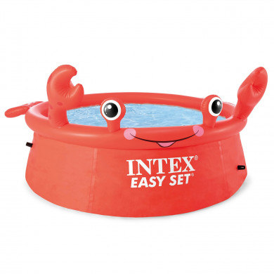 Crab 183 x 51 cm children Round Inflatable Swimming Pool Above Ground Garden INTEX 26100