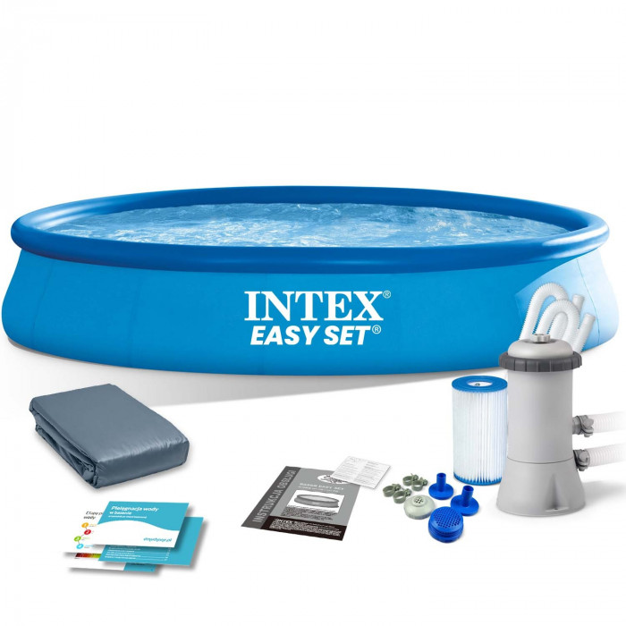 Garden expansion pool with pump 457 x 84 cm 4in1 INTEX 28158.