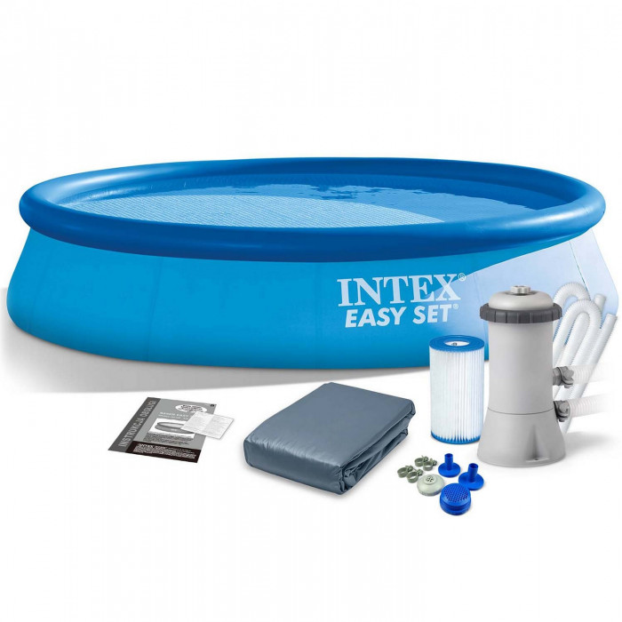 Expandable garden pool 366 x 76 cm 4-in-1 set INTEX 28132.