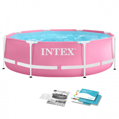 Round metal frame garden pool 244 x 76 cm INTEX 28290