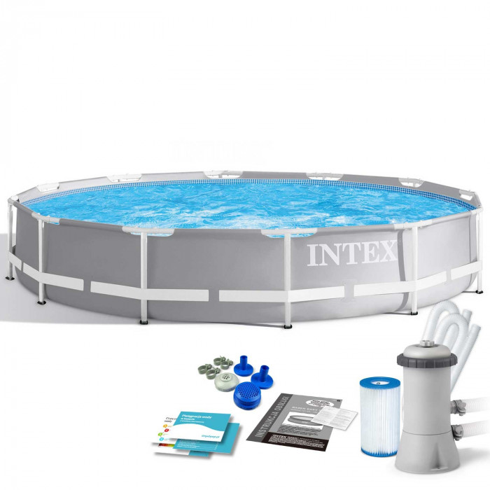 Frame garden pool 366 x 76 cm 9-in-1 set INTEX 26712