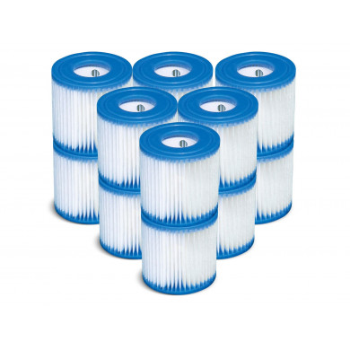 S1 type spa filter 12pcs. INTEX 29001
