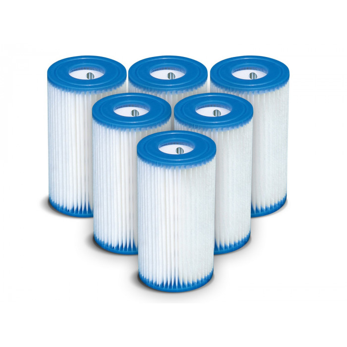 6 x Filter for pump set Type B INTEX 29005.