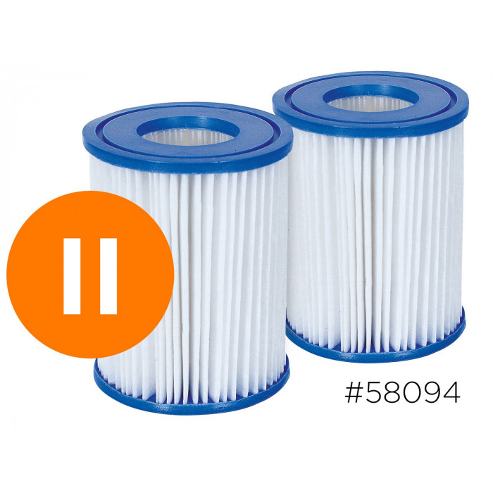 Filter for filter pump Type II - 2 Pcs. Bestway 58094