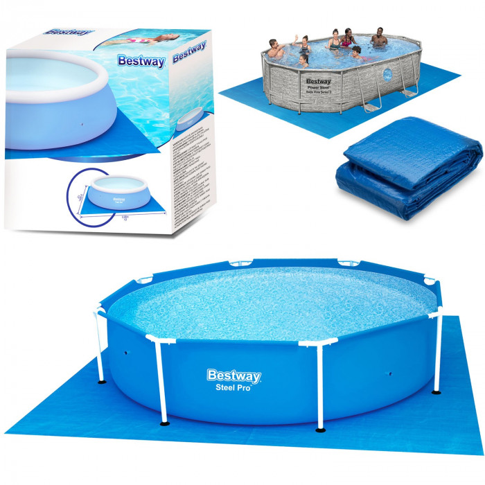 Pool mat - 396 x 396 cm Bestway 58002.