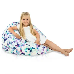 Kids Bean Bag Chair L - Premium Printed Fabric – view 31