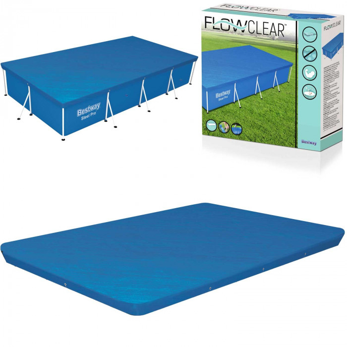 Cover for 400 x 211 cm frame pool Bestway 58107.