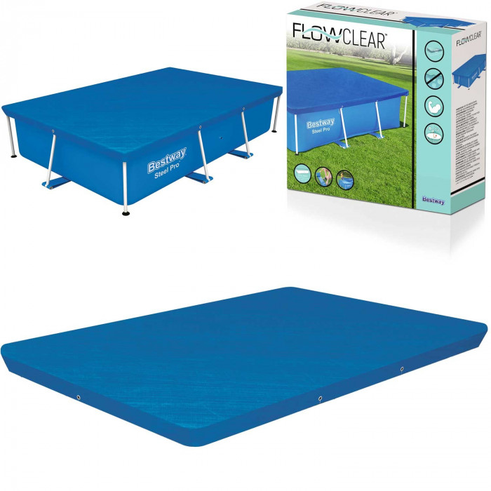 Cover for 259 x 170 cm frame pool Bestway 58105