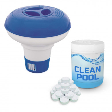 Floating chemical dispenser + 0.5 kg multifunctional tablets