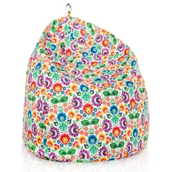 Bean Bag Chair - Premium Printed Fabric