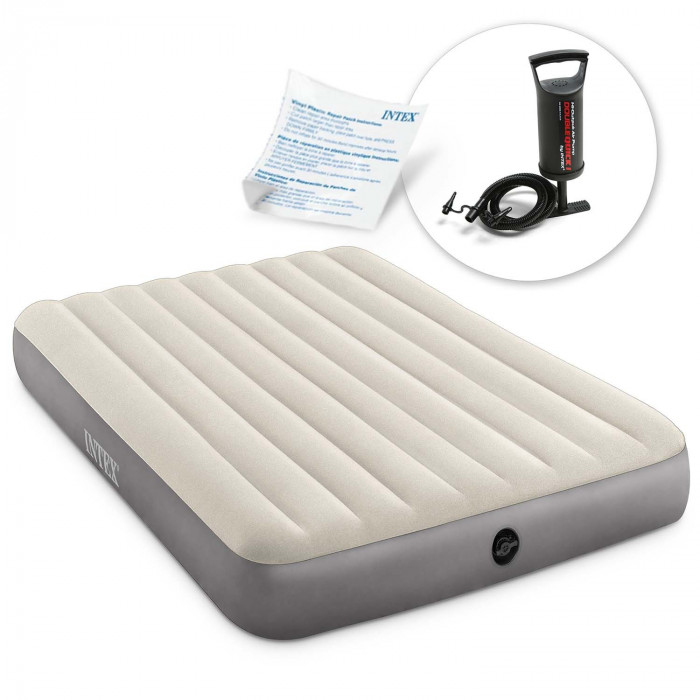 Two-person inflatable mattress with piston pump INTEX 64103 - 68612.