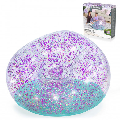 Bestway 75115 glitter inflatable chair