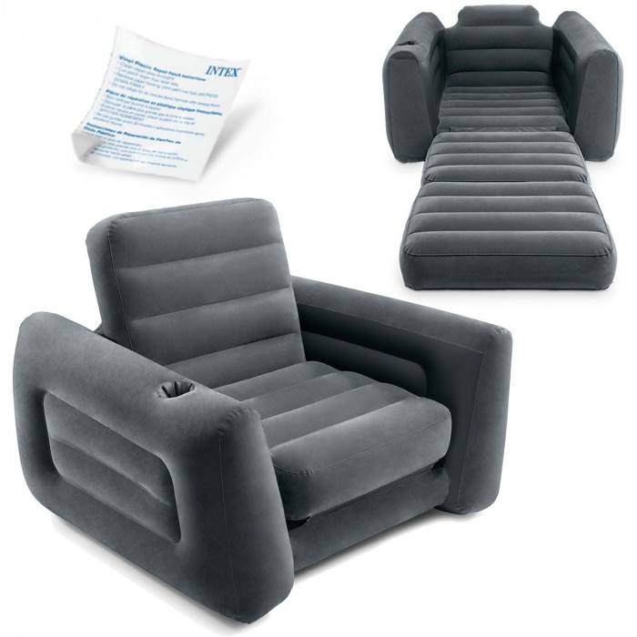 One-person inflatable chair INTEX 66551.