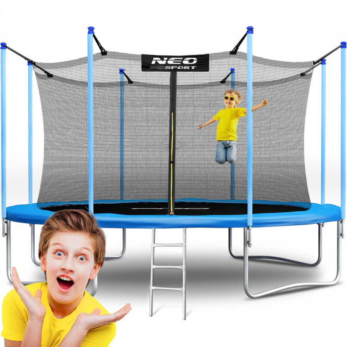 Garden trampoline 15ft/465cm with inner net and ladder