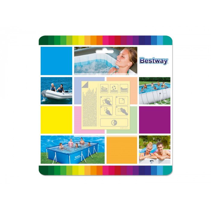 Waterproof repair patches for Bestway 62091 inflatable articles