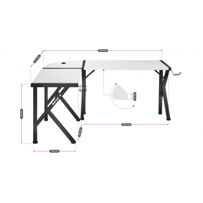 Dimensions of Huzaro Hero 6.3