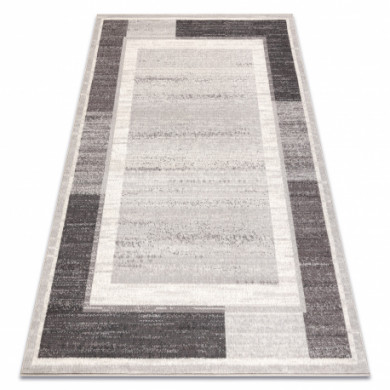 Carpet Wool ANGEL 6232 / 52022 Geometric, frame beige / grey