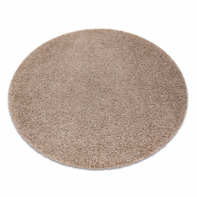 Carpet SOFFI circle shaggy 5cm beige