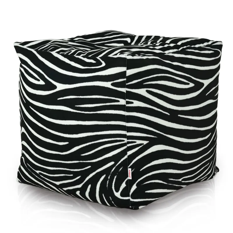 Square Cube Ottoman - Premium Printed Fabric – view 20