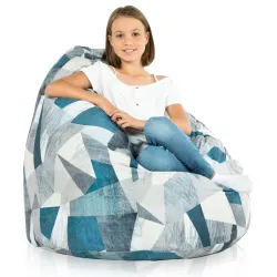 Large Bean Bag Chair XL - Premium Printed Fabric – view 61