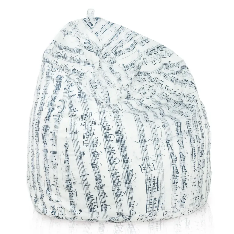 Large Bean Bag Chair XL - Premium Printed Fabric – view 9