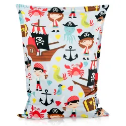 Floor Cushion for Kids - Premium Printed Fabric