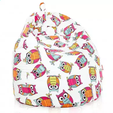 Bean Bag Chair - Premium Printed Fabric