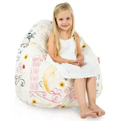 Kids Bean Bag Chair L - Premium Printed Fabric – view 40