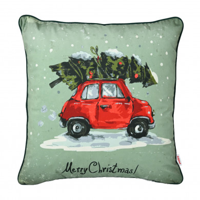 Christmas Car Decorative Pillow