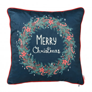 Christmas Garland Decorative Pillow.