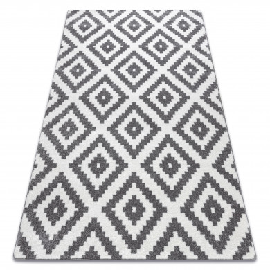 Carpet SKETCH - F998 cream/grey - Squares